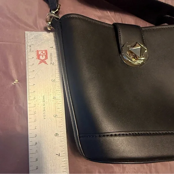 NWT Kate Spade Audrey Mini Black Leather Bucket Shoulder Crossbody Bag $329 - Picture 11 of 16